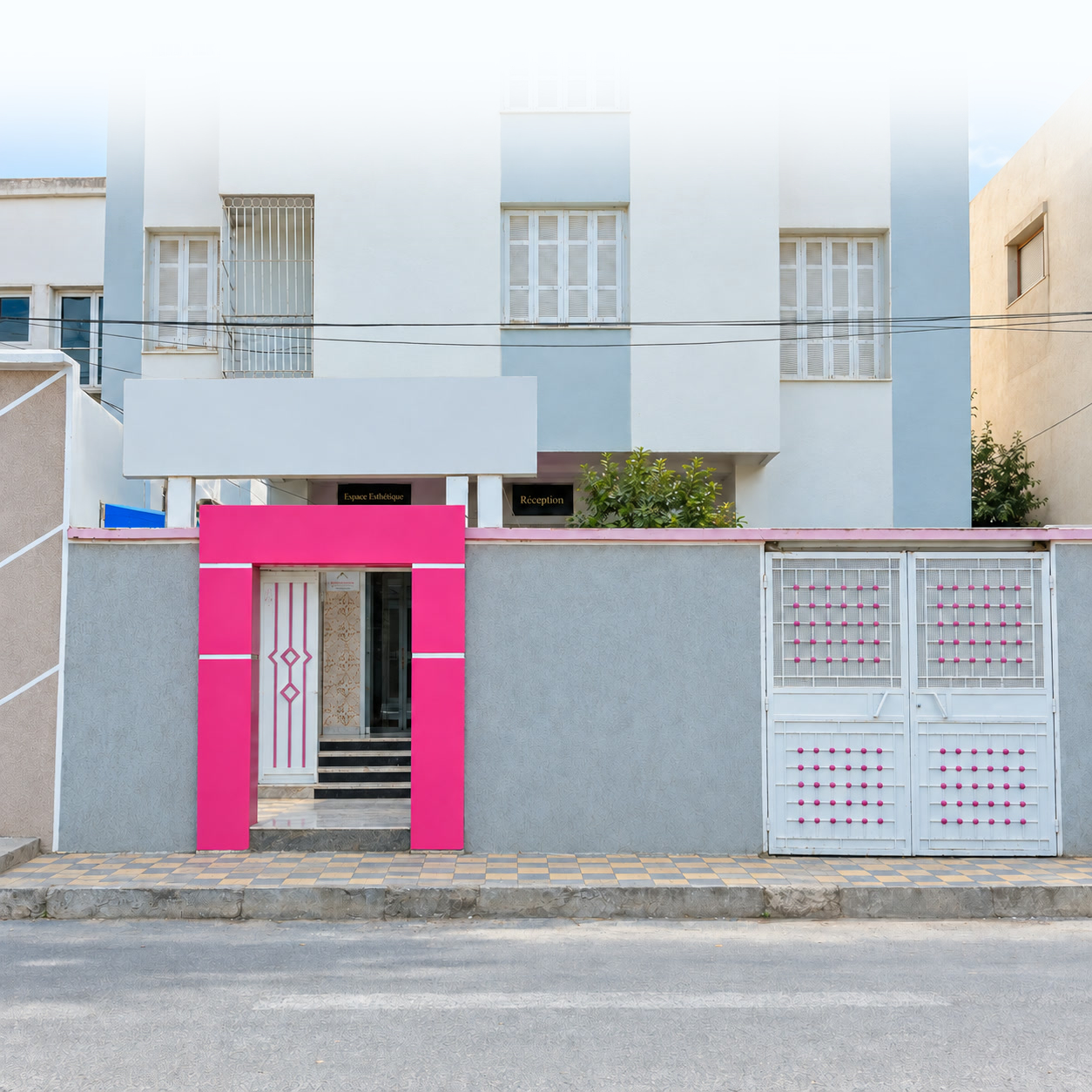 Façade du centre L’Horizon à Gafsa